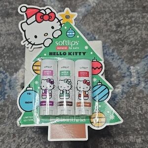 Hello Kitty Softlips Natural Lip Balm Set